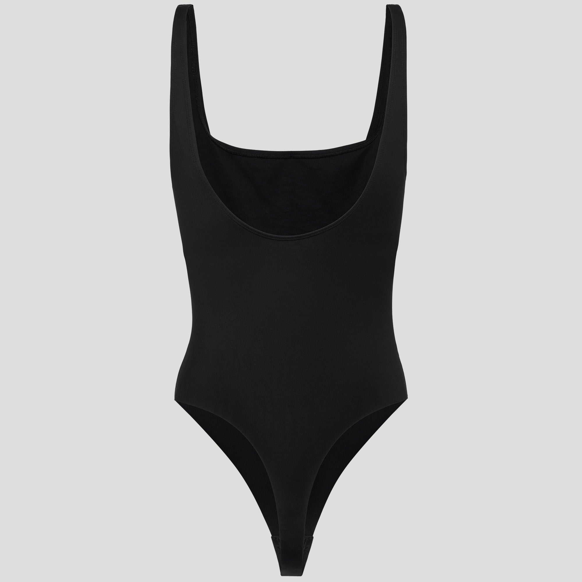 Cameltoe proof thong bodysuit