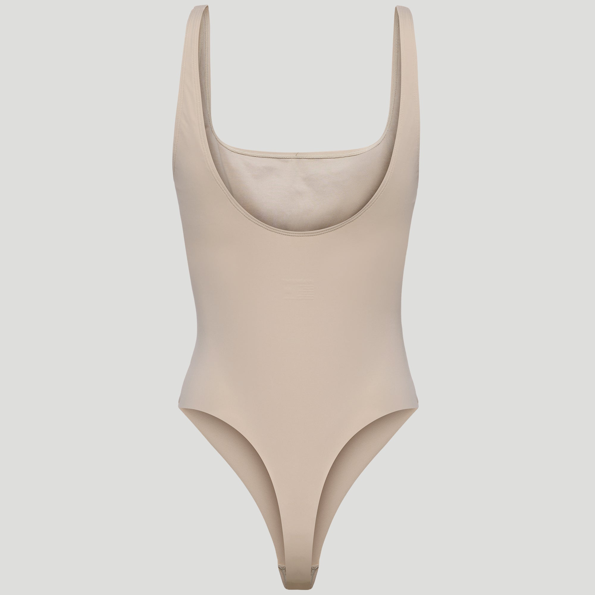 Cameltoe proof thong bodysuit